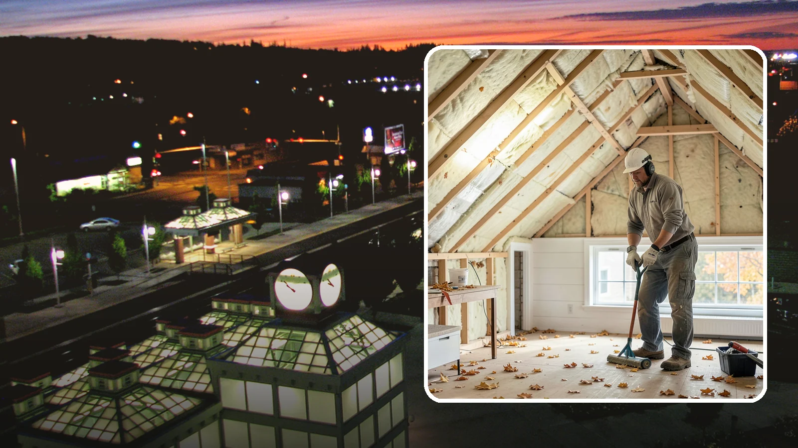 Attic Air Sealing in Auburn, King County, WA - We seal attic air leaks that let warm, moist indoor air escape and undermine your insulation.