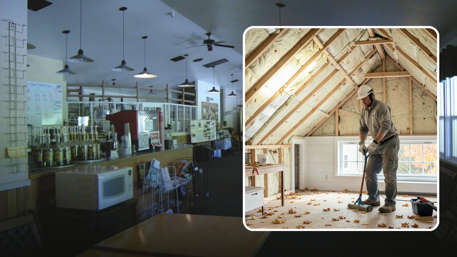 Attic Air Sealing in Black Diamond, King County, WA - We seal attic air leaks that let warm, moist indoor air escape and undermine your insulation.