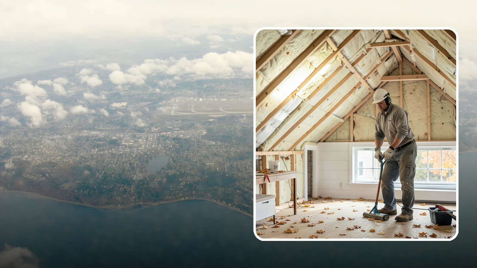 Attic Air Sealing in Burien, King County, WA - We seal attic air leaks that let warm, moist indoor air escape and undermine your insulation.