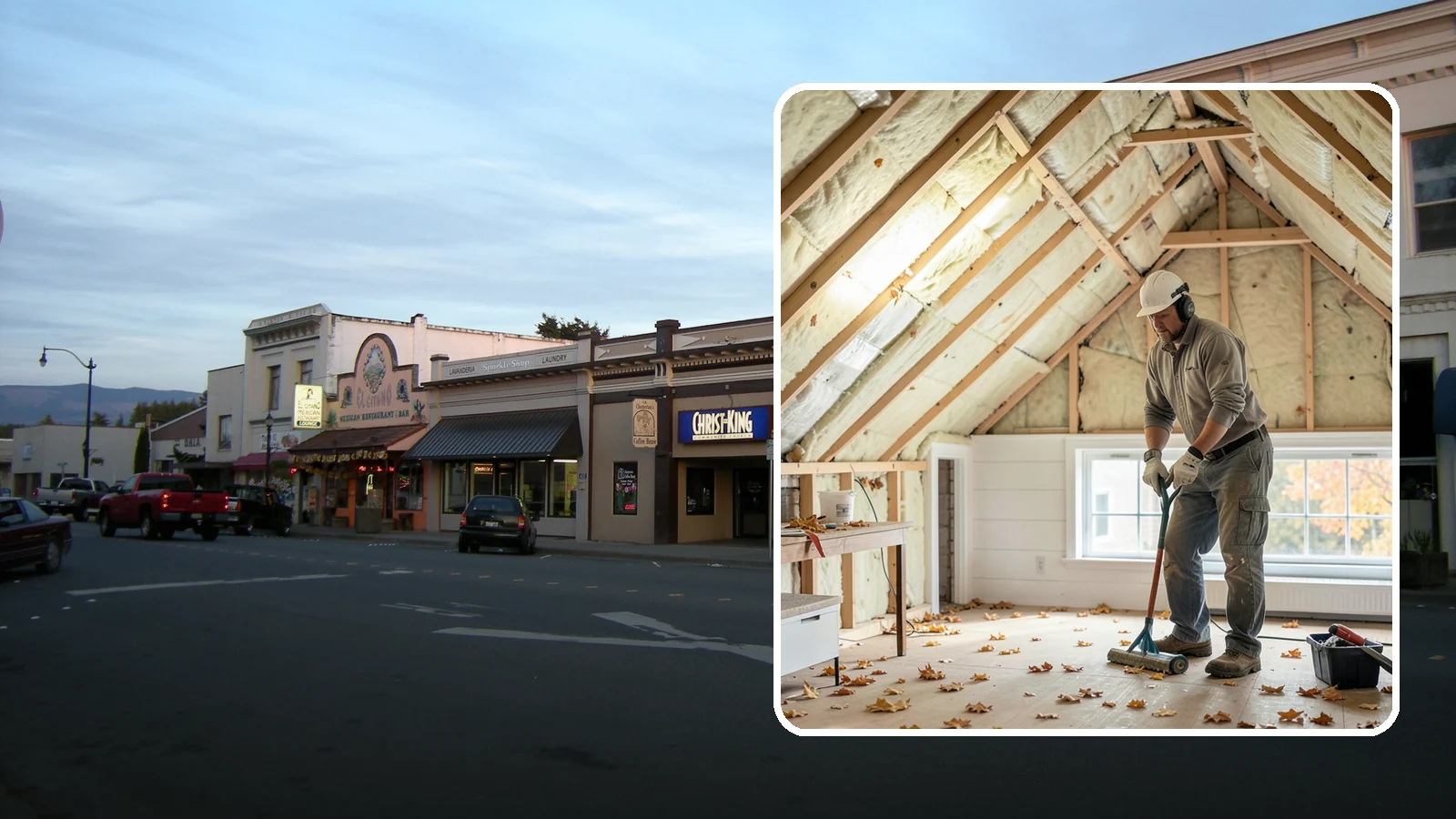 Attic Air Sealing in Burlington, Skagit County, WA - We seal attic air leaks that let warm, moist indoor air escape and undermine your insulation.