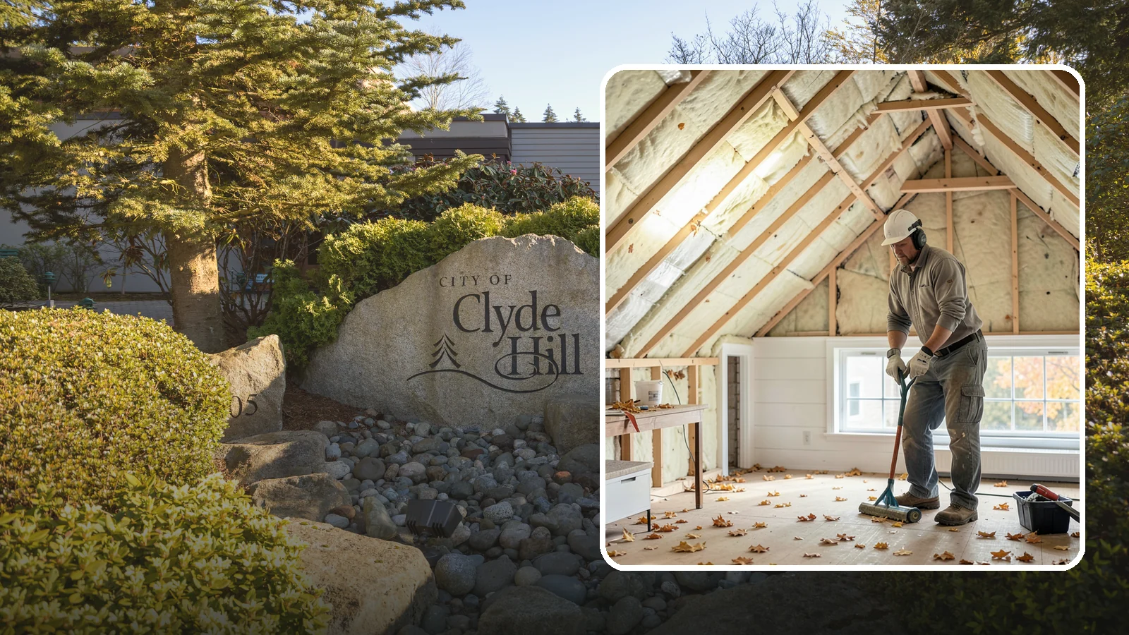 Attic Air Sealing in Clyde Hill, King County, WA - We seal attic air leaks that let warm, moist indoor air escape and undermine your insulation.