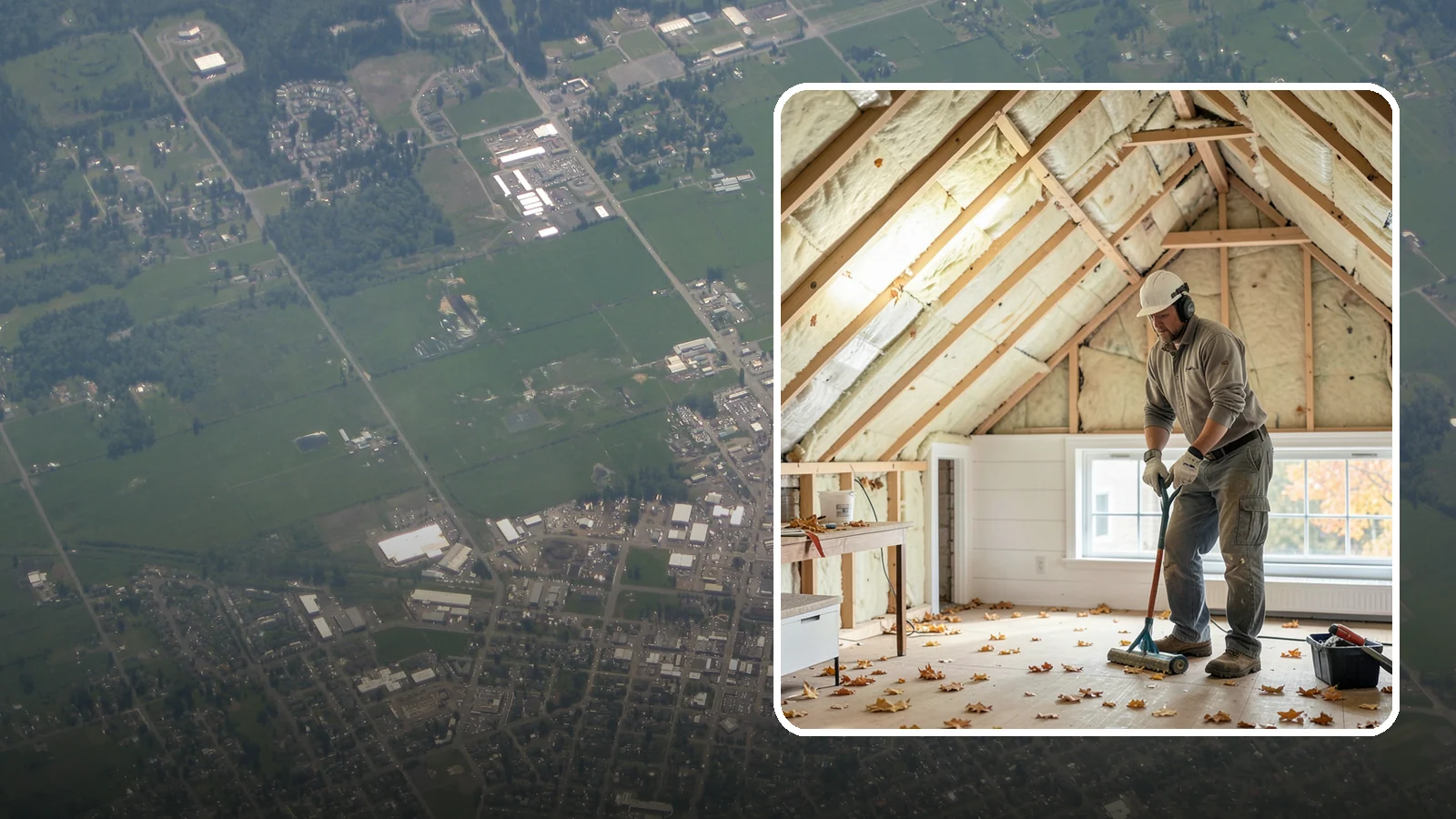 Attic Air Sealing in Enumclaw, King County, WA - We seal attic air leaks that let warm, moist indoor air escape and undermine your insulation.