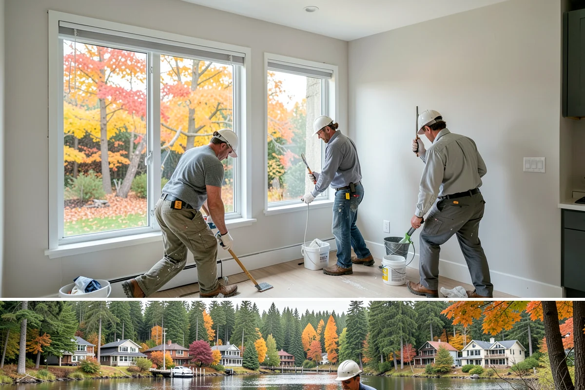 Attic Air Sealing in La Conner, Skagit County, WA - Air sealing is ideal in fall before heating season, though it delivers value in any season.