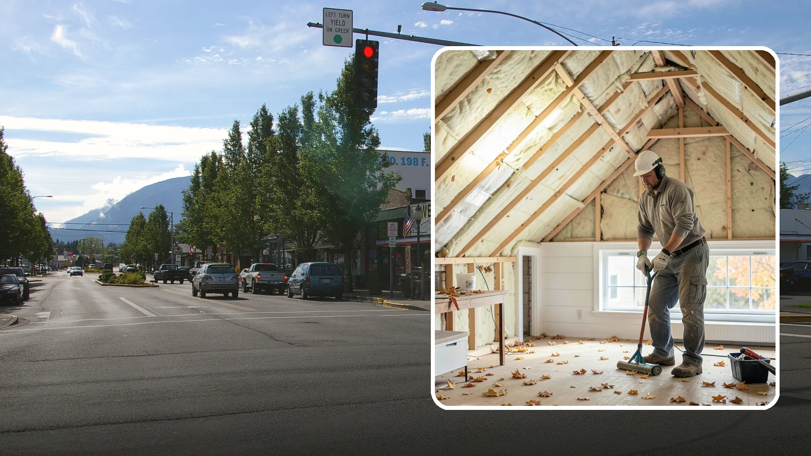 Attic Air Sealing in North Bend, King County, WA - We seal attic air leaks that let warm, moist indoor air escape and undermine your insulation.