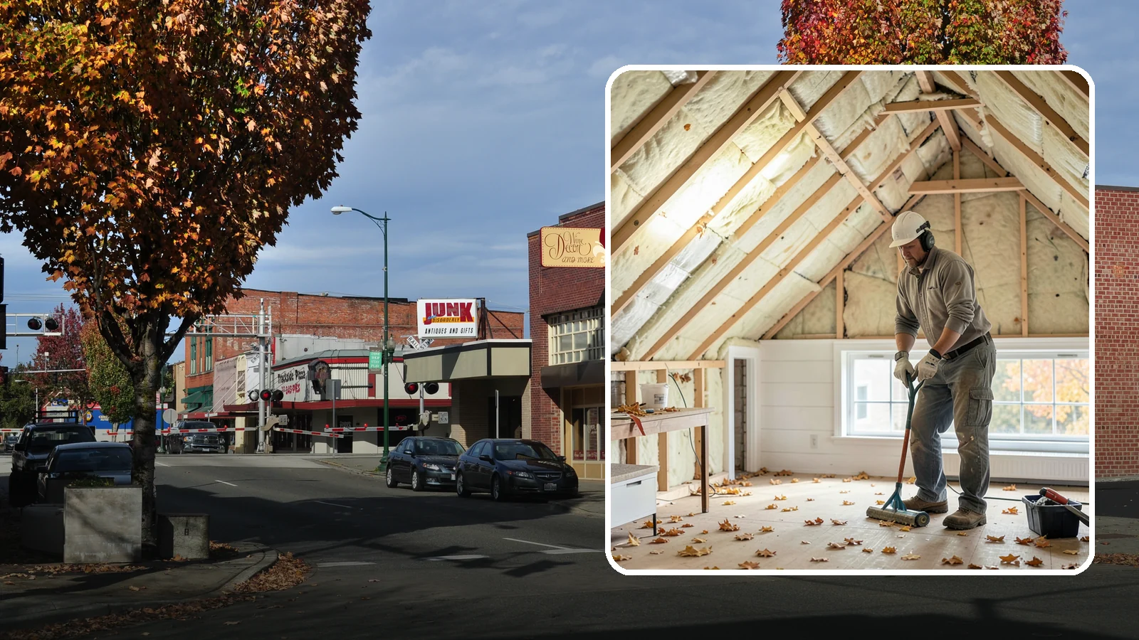Attic Air Sealing in Puyallup, Pierce County, WA - We seal attic air leaks that let warm, moist indoor air escape and undermine your insulation.