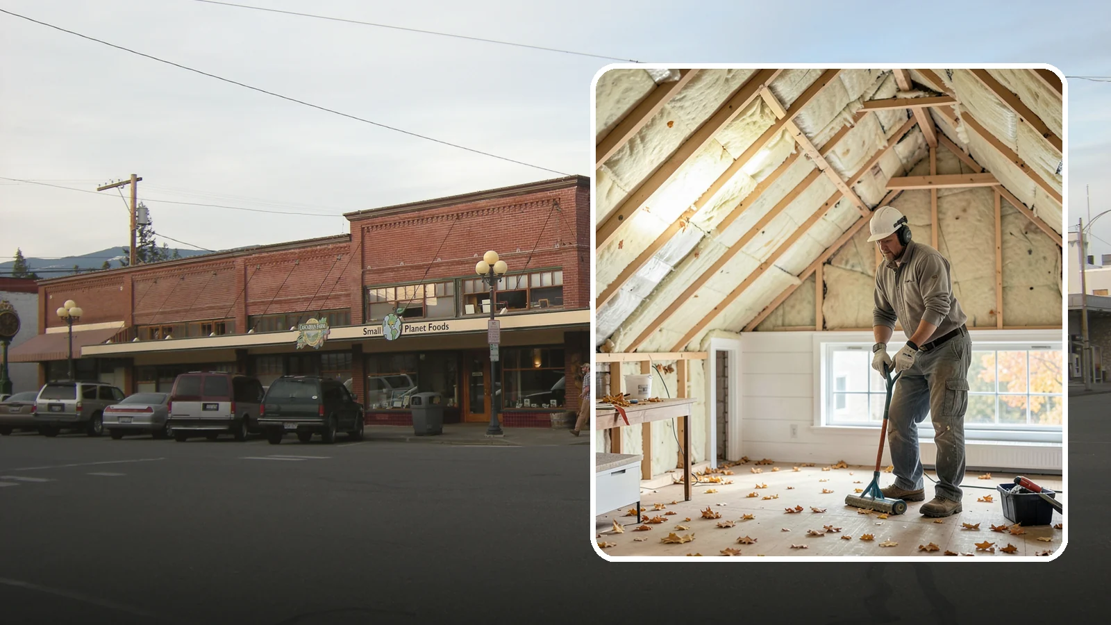 Attic Air Sealing in Sedro-Woolley, Skagit County, WA - We seal attic air leaks that let warm, moist indoor air escape and undermine your insulation.