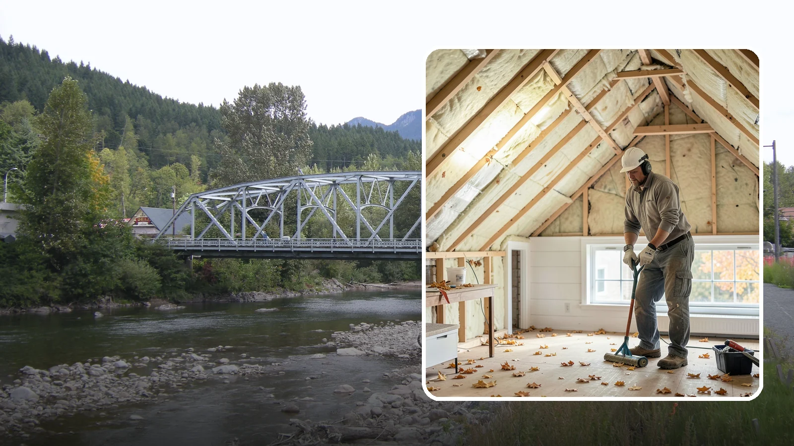 Attic Air Sealing in Skykomish, King County, WA - We seal attic air leaks that let warm, moist indoor air escape and undermine your insulation.