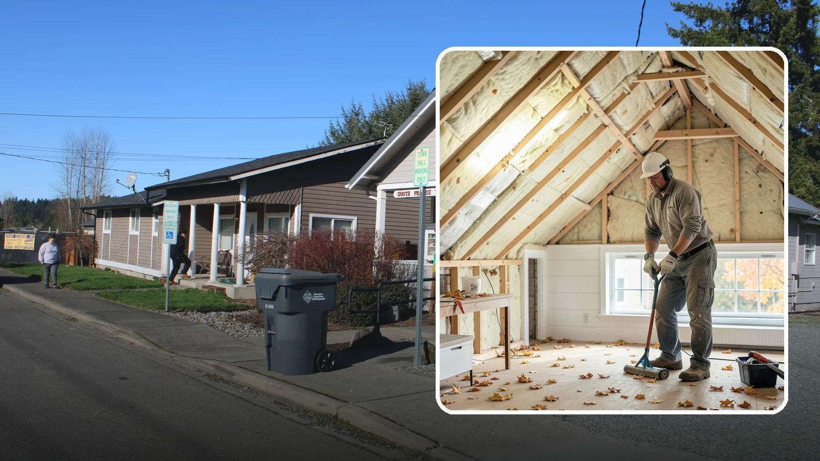 Attic Air Sealing in South Prairie, Pierce County, WA - We seal attic air leaks that let warm, moist indoor air escape and undermine your insulation.