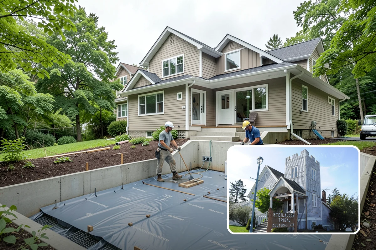 Attic Air Sealing in Steilacoom, Pierce County, WA - Stops costly heated-air leakage