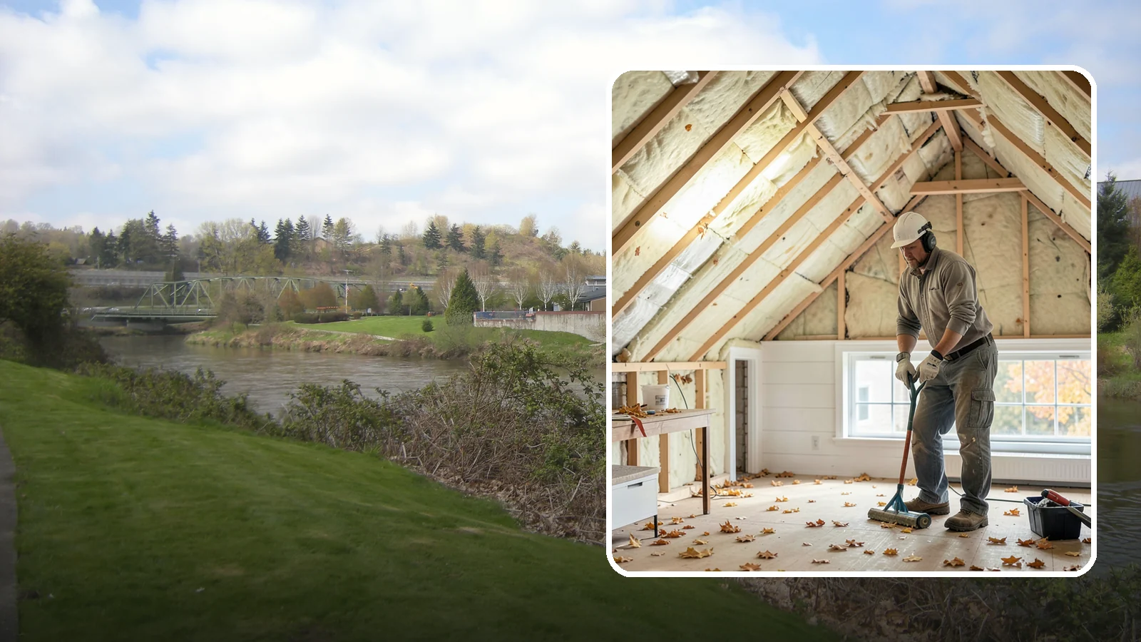 Attic Air Sealing in Tukwila, King County, WA - We seal attic air leaks that let warm, moist indoor air escape and undermine your insulation.