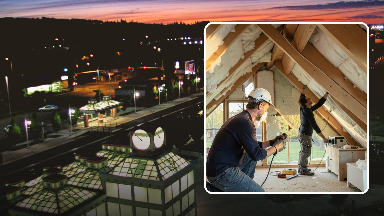 Attic Insulation Installation in Auburn, King County, WA - We add and upgrade attic insulation to keep Western Washington homes warmer in winter and lower on energy bills.