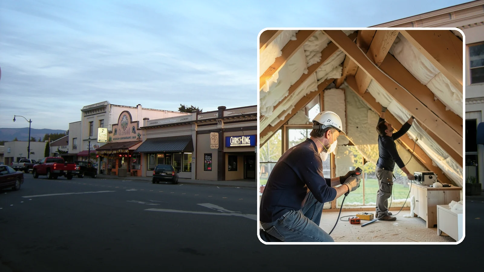 Attic Insulation Installation in Burlington, Skagit County, WA - We add and upgrade attic insulation to keep Western Washington homes warmer in winter and lower on energy bills.