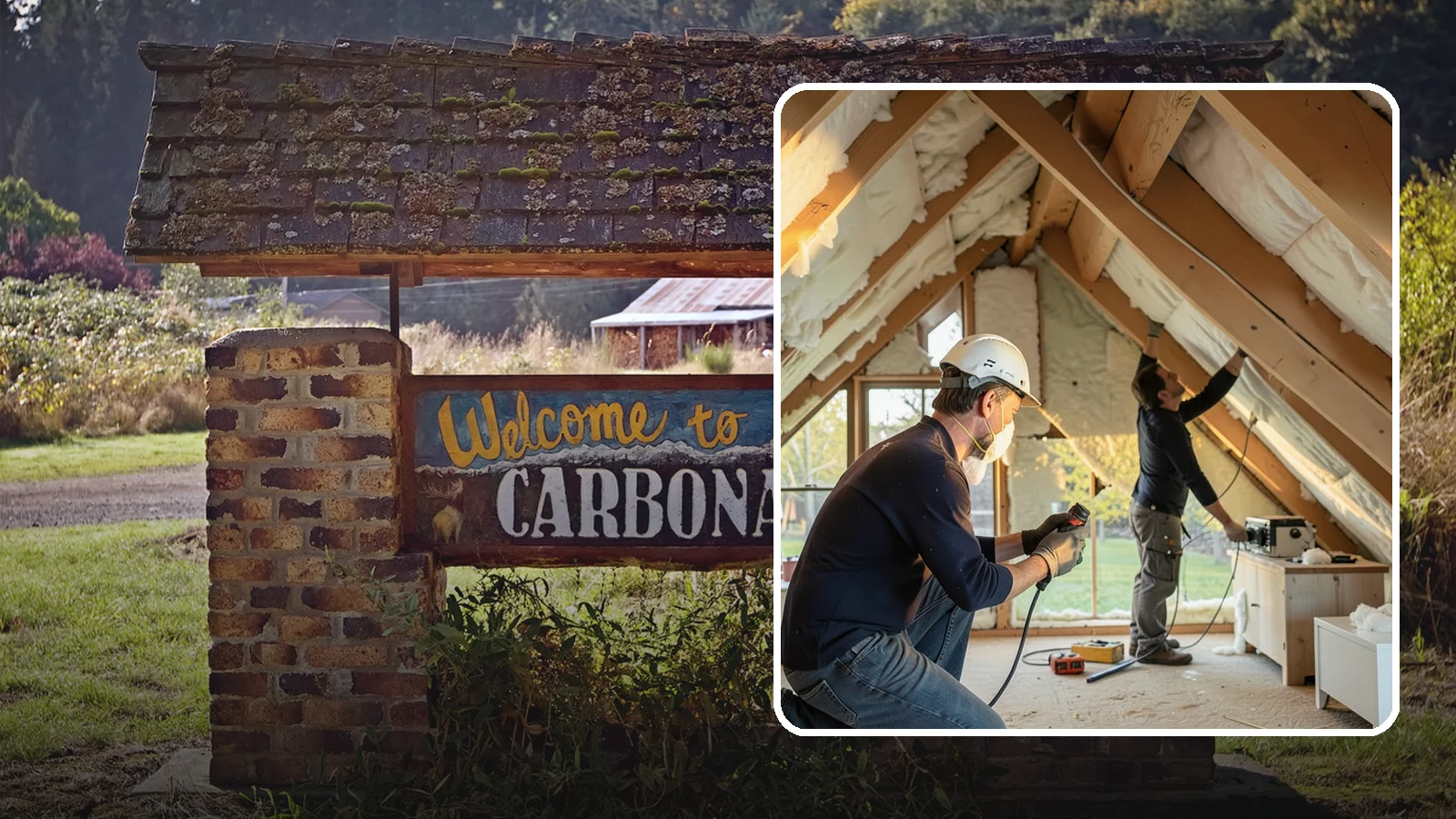 Attic Insulation Installation in Carbonado, Pierce County, WA - We add and upgrade attic insulation to keep Western Washington homes warmer in winter and lower on energy bills.