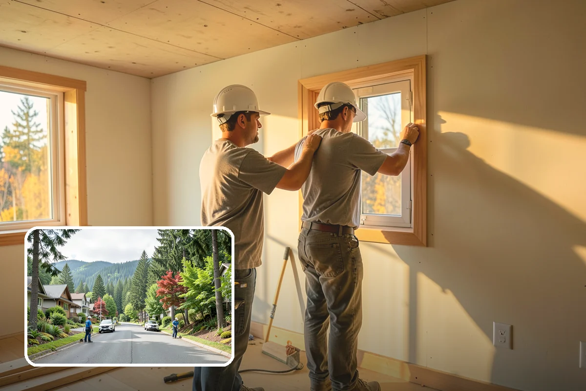 Attic Insulation Installation in Darrington, Snohomish County, WA - Reduces winter heat loss and heating bills