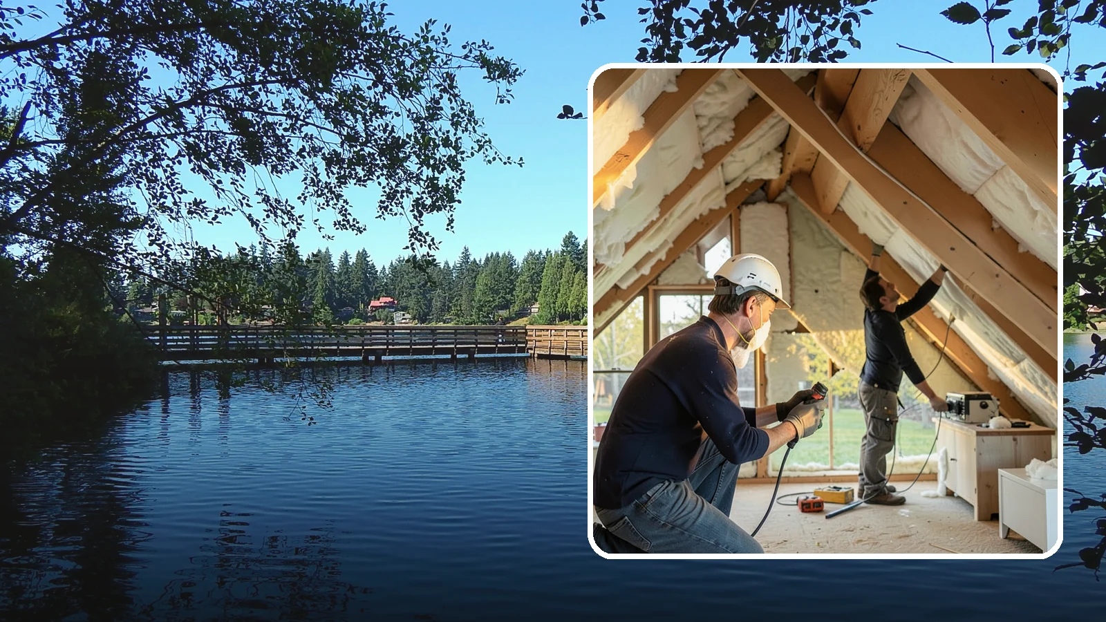 Attic Insulation Installation in Federal Way, King County, WA - We add and upgrade attic insulation to keep Western Washington homes warmer in winter and lower on energy bills.