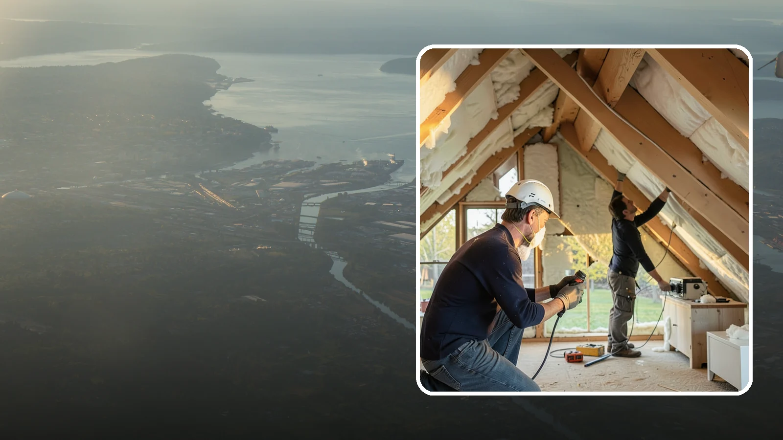 Attic Insulation Installation in Fife, Pierce County, WA - We add and upgrade attic insulation to keep Western Washington homes warmer in winter and lower on energy bills.