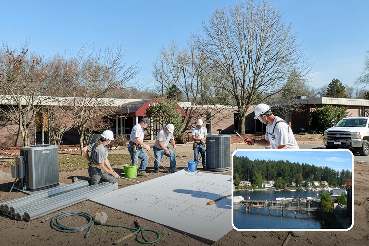 Attic Insulation Installation in Gig Harbor, Pierce County, WA - Reduces winter heat loss and heating bills