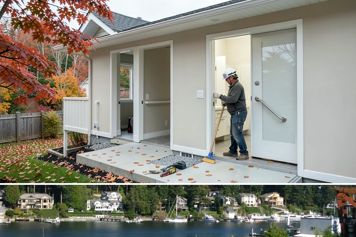 Attic Insulation Installation in Gig Harbor, Pierce County, WA - Fall is an ideal time to upgrade attic insulation before heating season, though we install comfortably year-round.