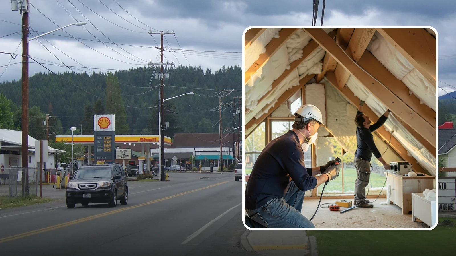 Attic Insulation Installation in Granite Falls, Snohomish County, WA - We add and upgrade attic insulation to keep Western Washington homes warmer in winter and lower on energy bills.