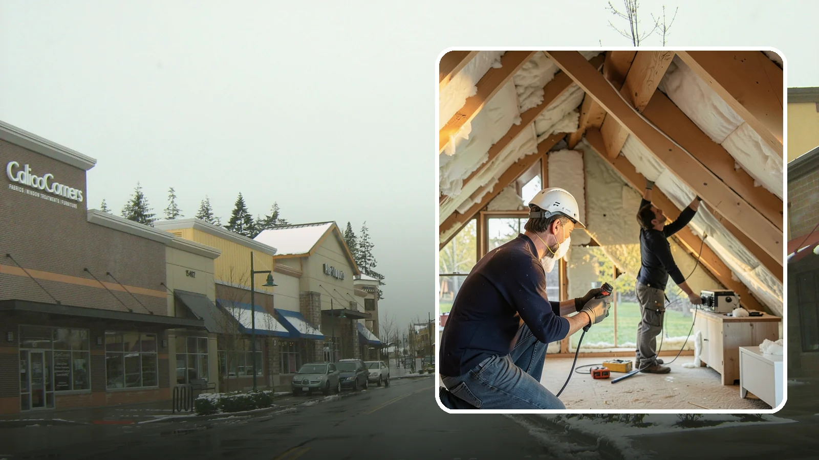 Attic Insulation Installation in Mill Creek, Snohomish County, WA - We add and upgrade attic insulation to keep Western Washington homes warmer in winter and lower on energy bills.