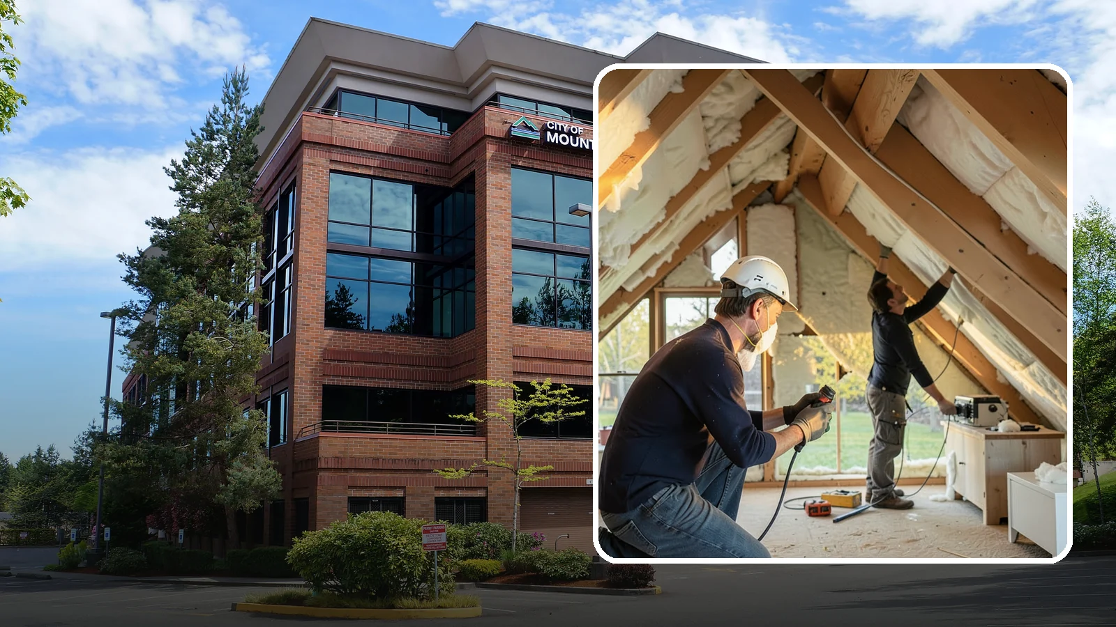 Attic Insulation Installation in Mountlake Terrace, Snohomish County, WA - We add and upgrade attic insulation to keep Western Washington homes warmer in winter and lower on energy bills.