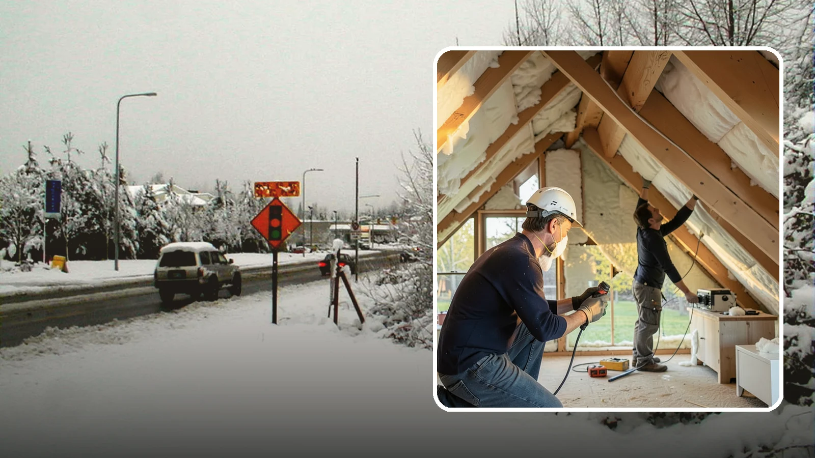 Attic Insulation Installation in Newcastle, King County, WA - We add and upgrade attic insulation to keep Western Washington homes warmer in winter and lower on energy bills.