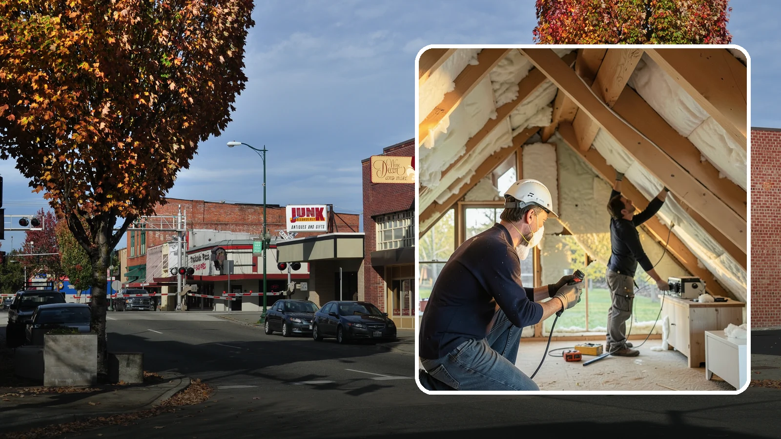Attic Insulation Installation in Puyallup, Pierce County, WA - We add and upgrade attic insulation to keep Western Washington homes warmer in winter and lower on energy bills.