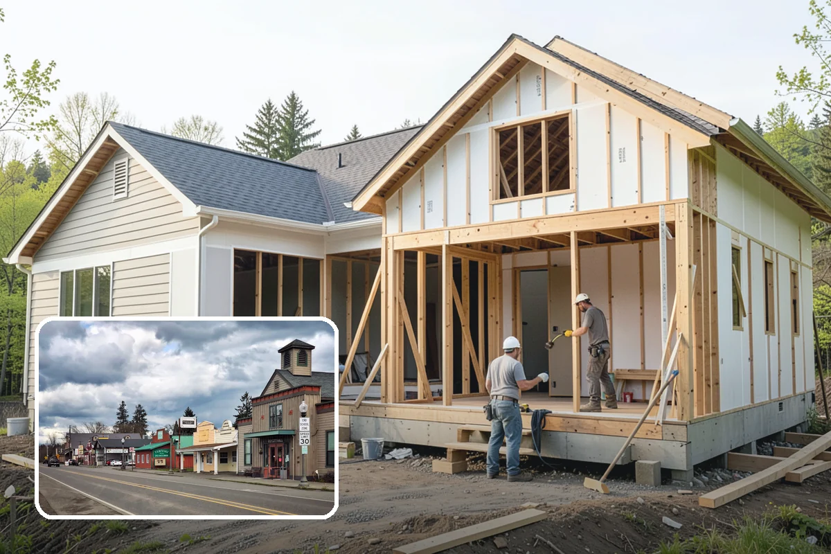 Attic Insulation Installation in Roy, Pierce County, WA - Reduces winter heat loss and heating bills