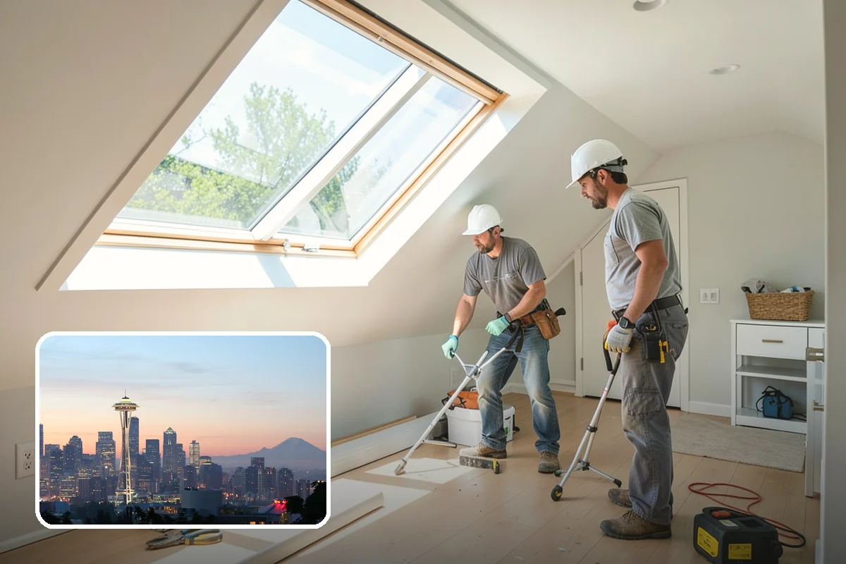 Attic Insulation Installation in Seattle, King County, WA - Reduces winter heat loss and heating bills