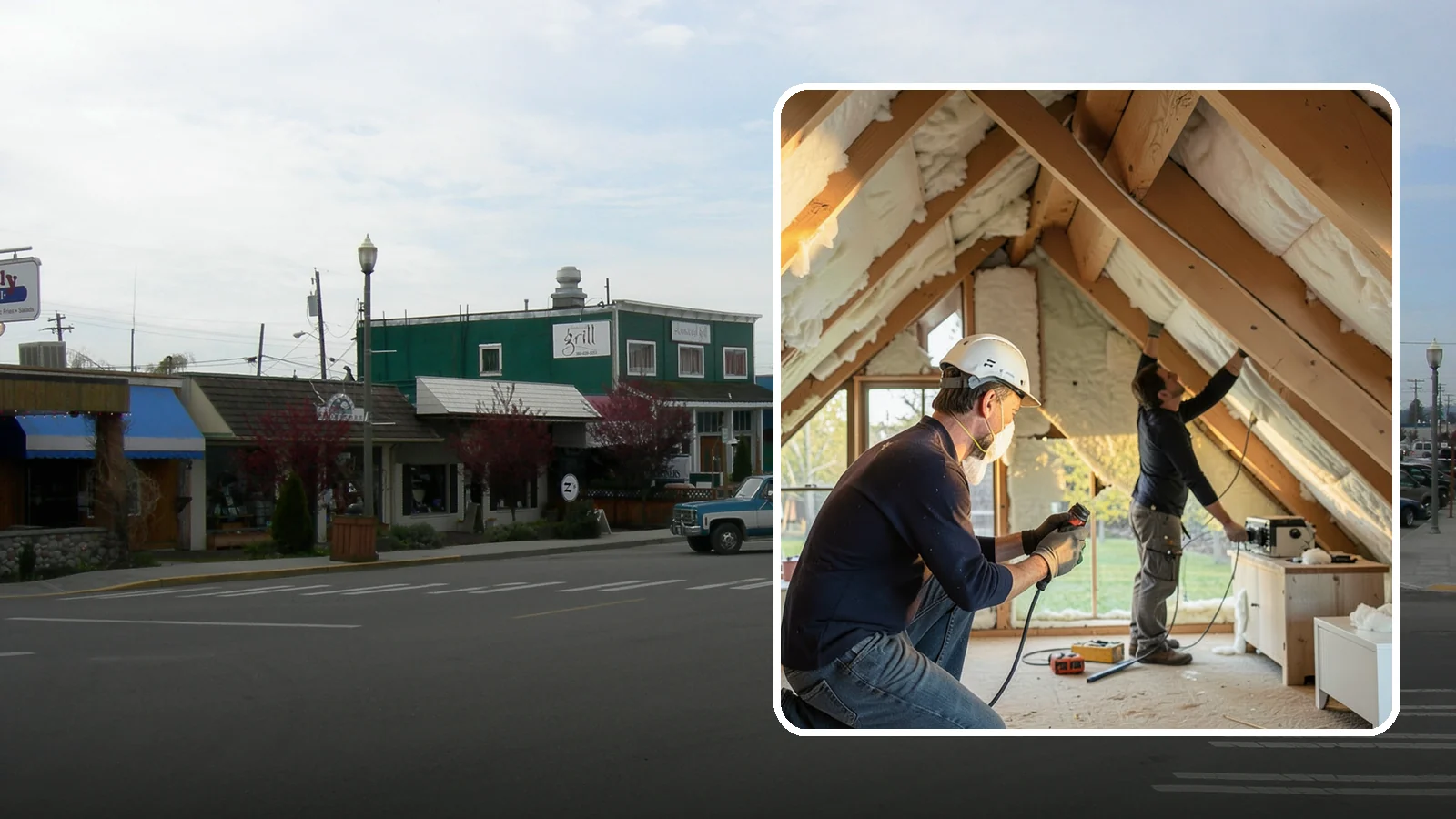 Attic Insulation Installation in Stanwood, Snohomish County, WA - We add and upgrade attic insulation to keep Western Washington homes warmer in winter and lower on energy bills.