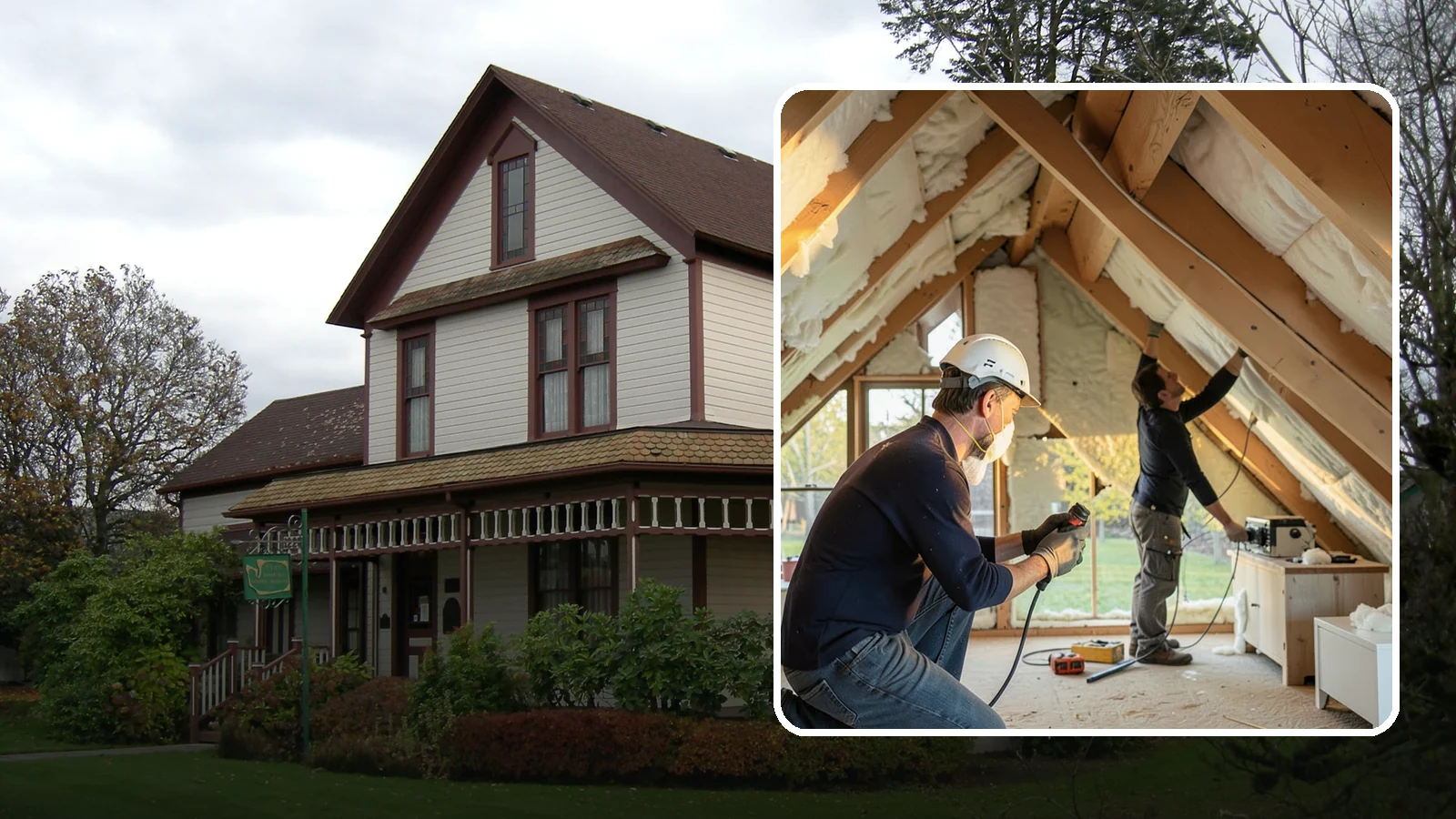 Attic Insulation Installation in Sumner, Pierce County, WA - We add and upgrade attic insulation to keep Western Washington homes warmer in winter and lower on energy bills.