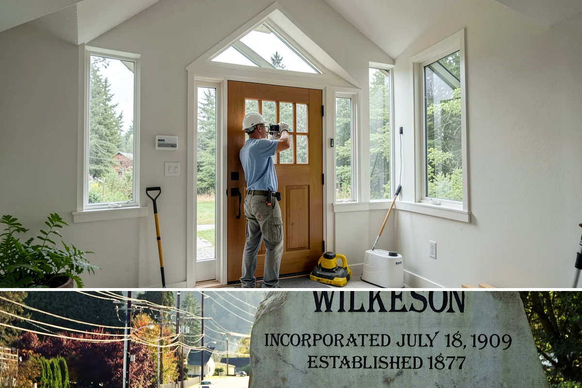 Attic Insulation Installation in Wilkeson, Pierce County, WA - Fall is an ideal time to upgrade attic insulation before heating season, though we install comfortably year-round.