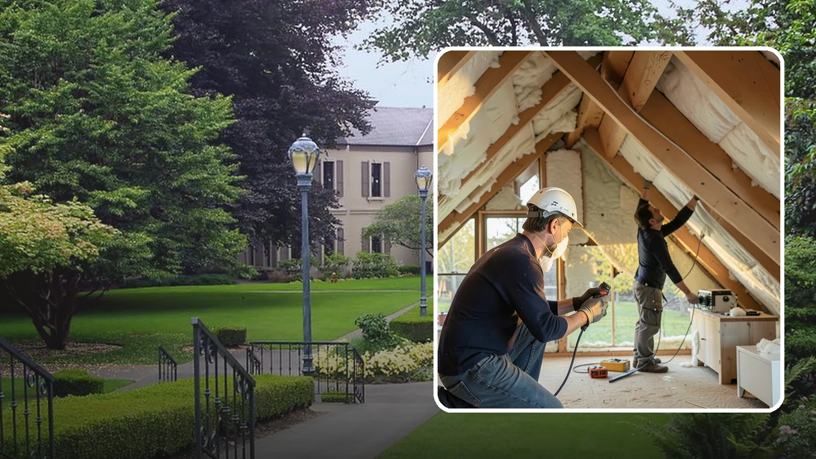 Attic Insulation Installation in Woodinville, King County, WA - We add and upgrade attic insulation to keep Western Washington homes warmer in winter and lower on energy bills.