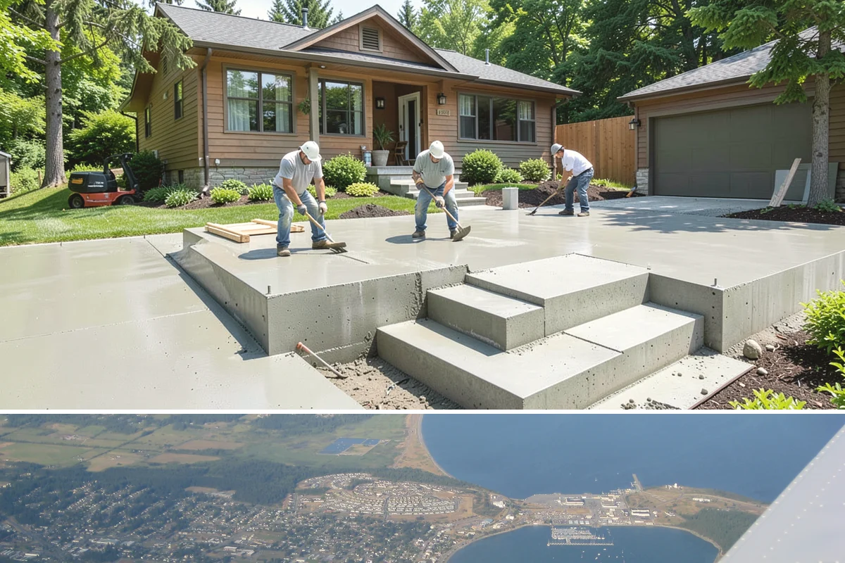 Automatic Gate Installation in Oak Harbor, Island County, WA - Dry-season installation protects wiring and lets footings cure before wet weather.