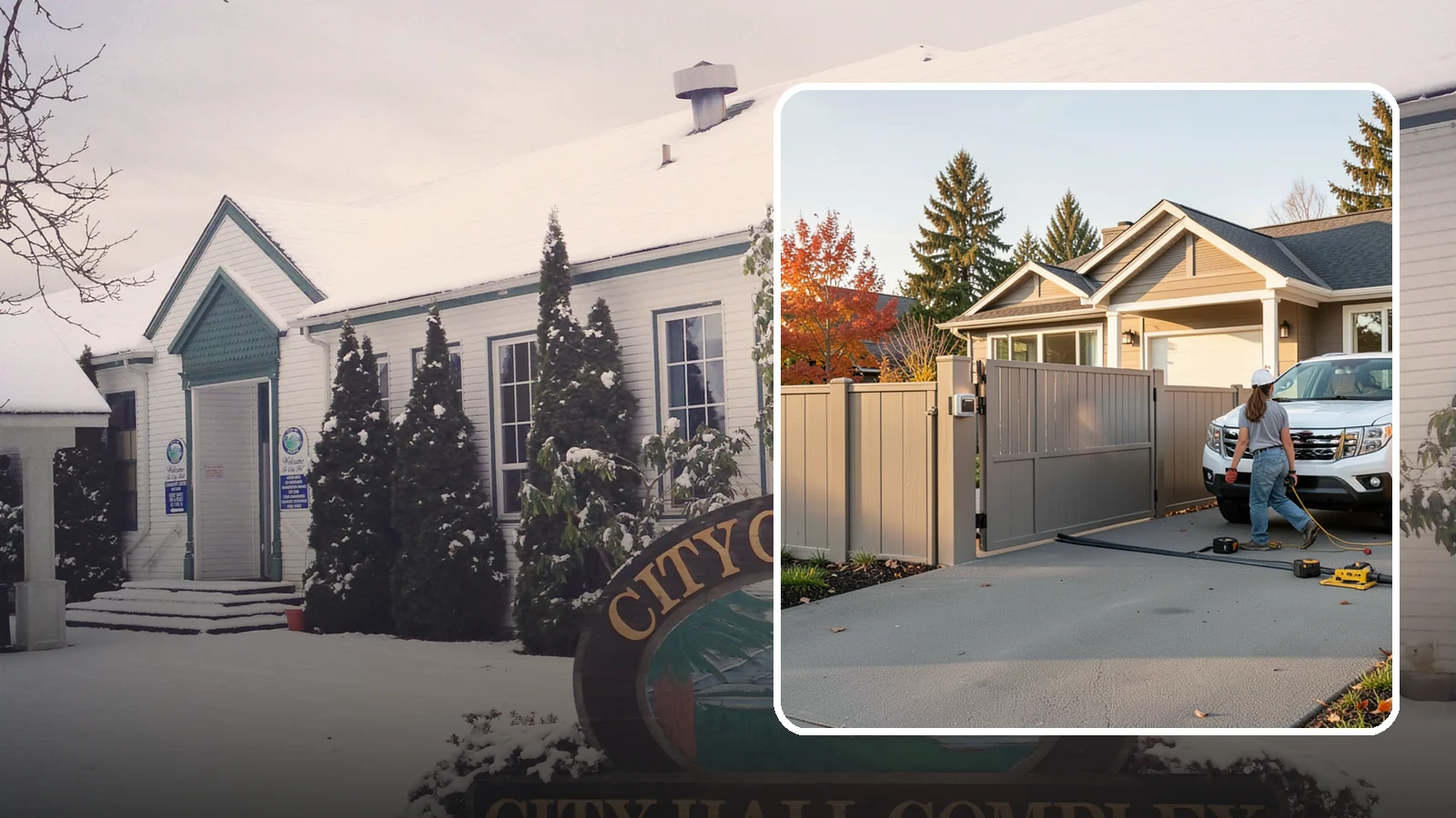 Automatic Gate Installation in Pacific, King County, WA - A motorized automatic gate that adds security and convenience to your driveway or property entrance.