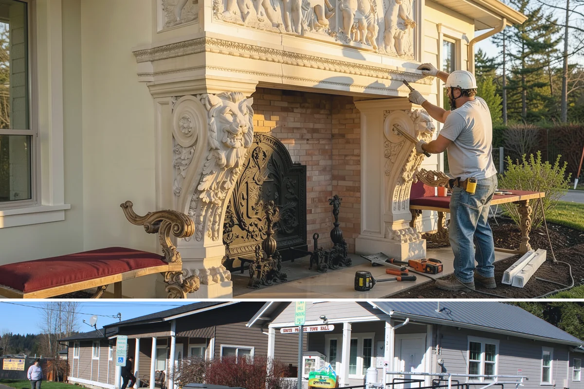 Automatic Gate Installation in South Prairie, Pierce County, WA - Dry-season installation protects wiring and lets footings cure before wet weather.