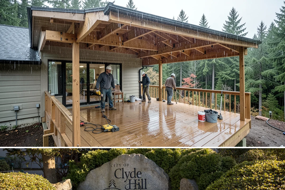 Awning Window Installation in Clyde Hill, King County, WA - Awning windows install well in any season, with quick weather-sealing during rainy periods.
