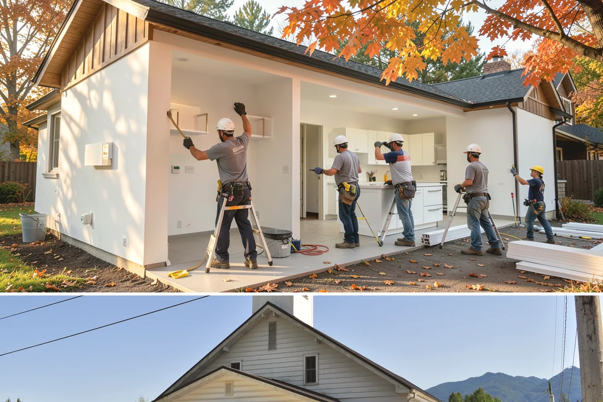 Awning Window Installation in Concrete, Skagit County, WA - Awning windows install well in any season, with quick weather-sealing during rainy periods.