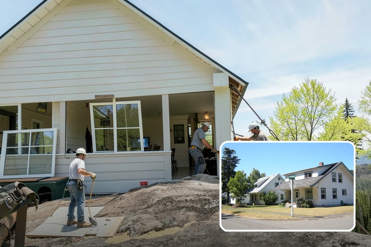 Awning Window Installation in DuPont, Pierce County, WA - Ventilation possible even during light rain