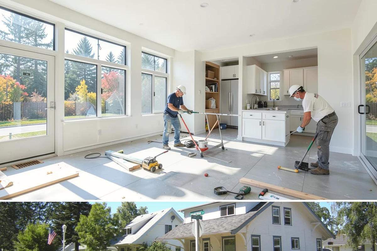 Awning Window Installation in DuPont, Pierce County, WA - Awning windows install well in any season, with quick weather-sealing during rainy periods.