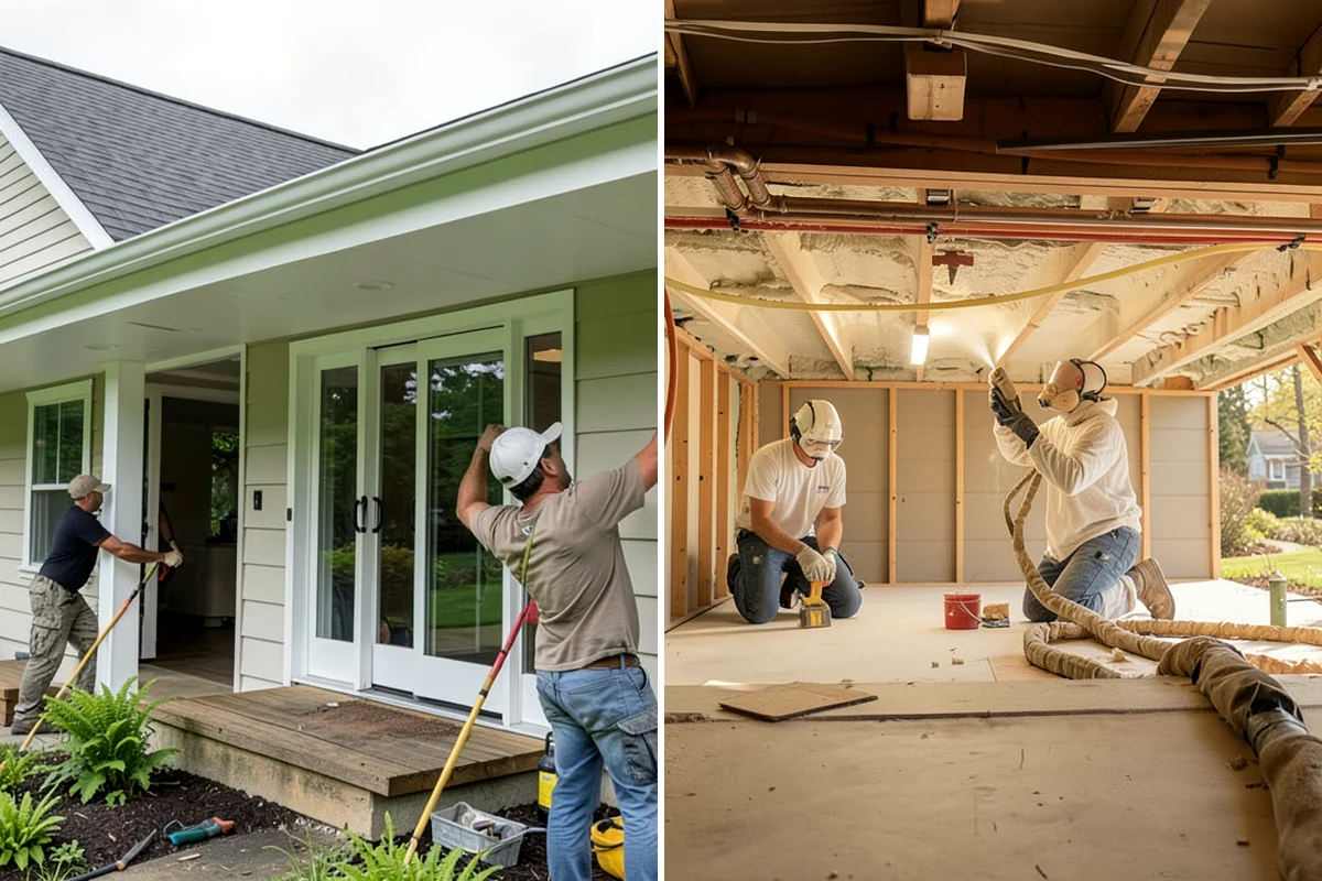 Awning Window Installation in Enumclaw, King County, WA - Determine placement and select awning units