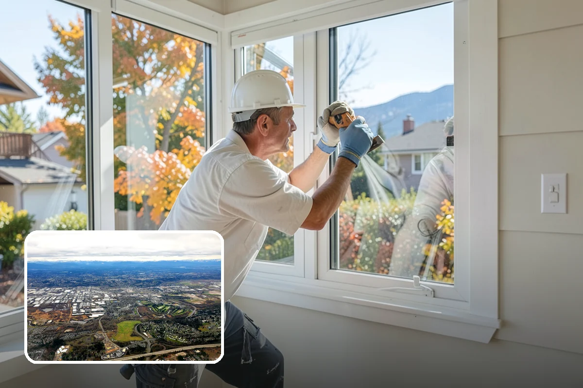 Awning Window Installation in Kent, King County, WA - Ventilation possible even during light rain