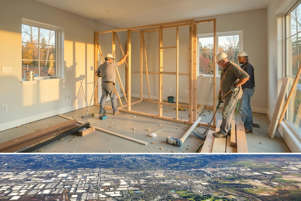 Awning Window Installation in Kent, King County, WA - Awning windows install well in any season, with quick weather-sealing during rainy periods.