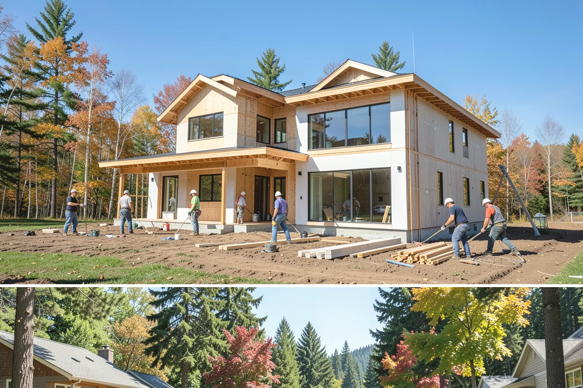 Awning Window Installation in Orting, Pierce County, WA - Awning windows install well in any season, with quick weather-sealing during rainy periods.