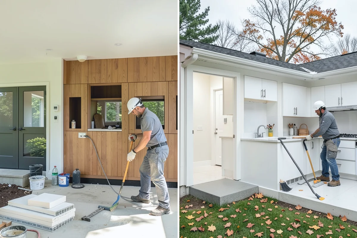 Awning Window Installation in Redmond, King County, WA - Determine placement and select awning units