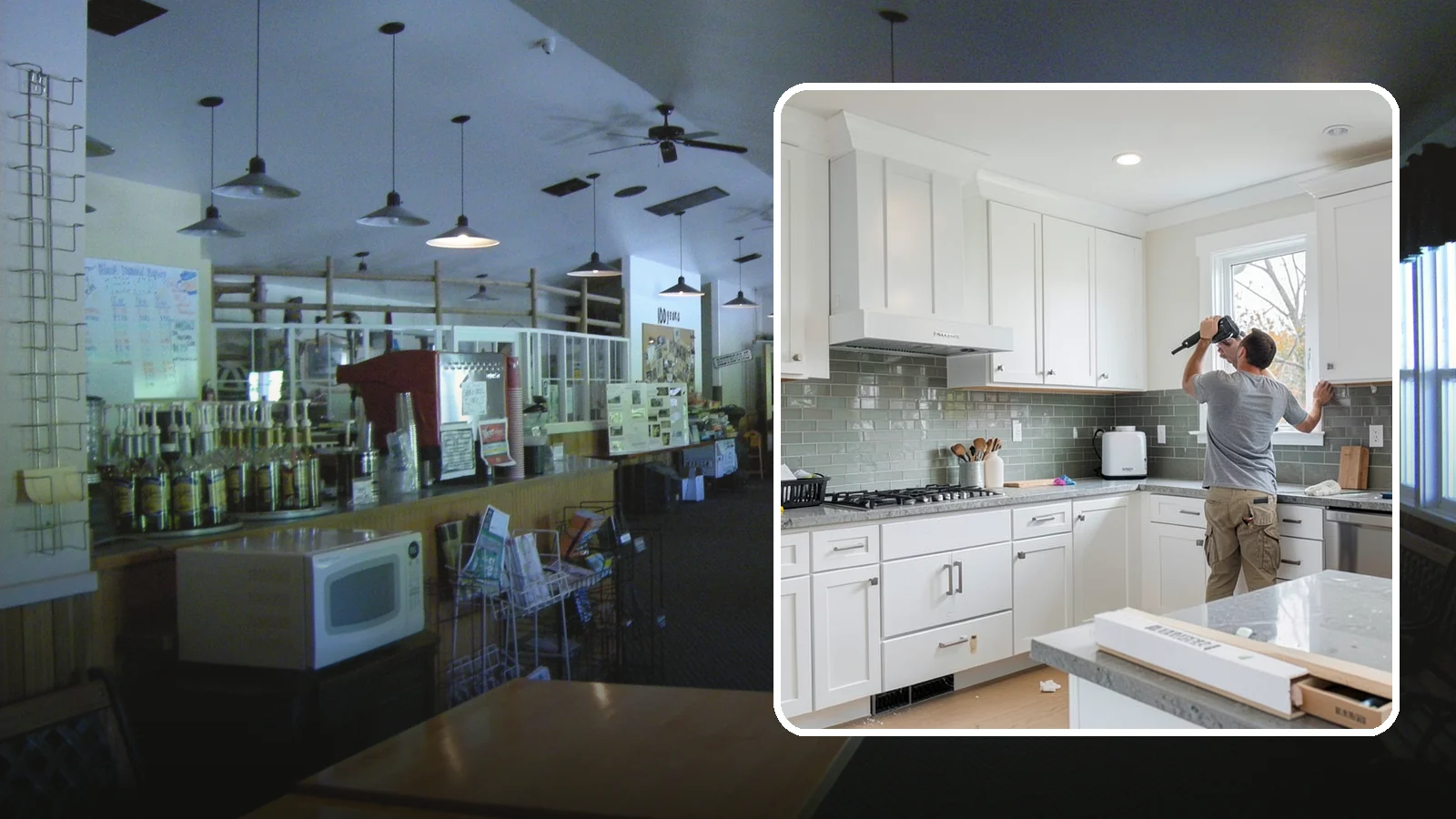 Backsplash Installation in Black Diamond, King County, WA - Installing a tile or slab backsplash that protects your walls and adds a finished design accent.