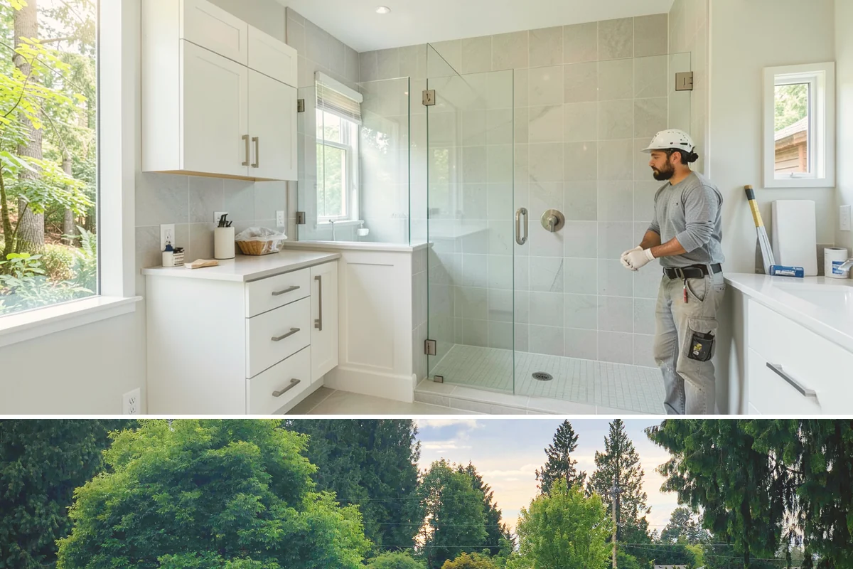 Backsplash Installation in Bonney Lake, Pierce County, WA - Backsplash work fits any season and is a great finishing step once counters and cabinets are set.