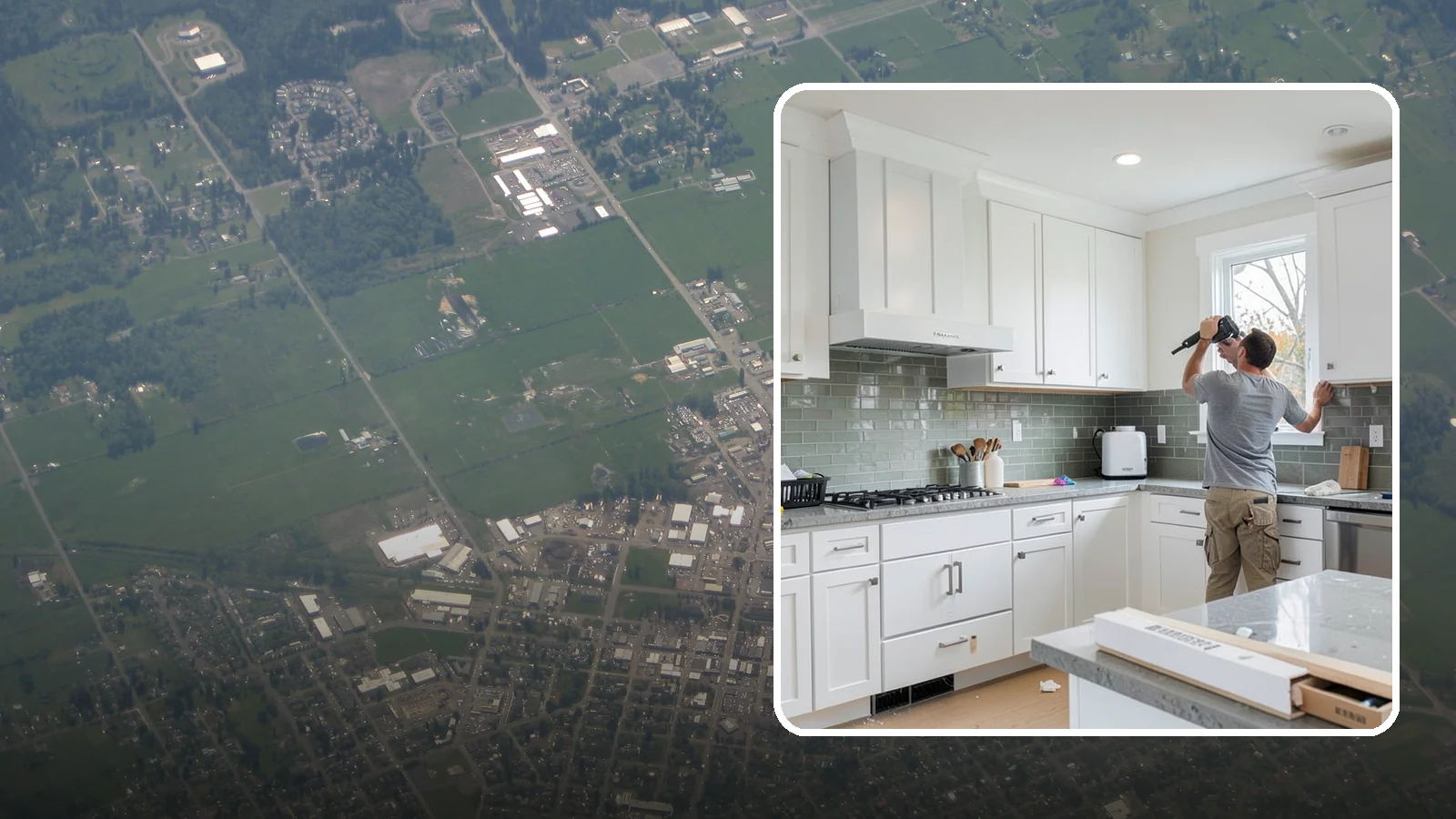 Backsplash Installation in Enumclaw, King County, WA - Installing a tile or slab backsplash that protects your walls and adds a finished design accent.
