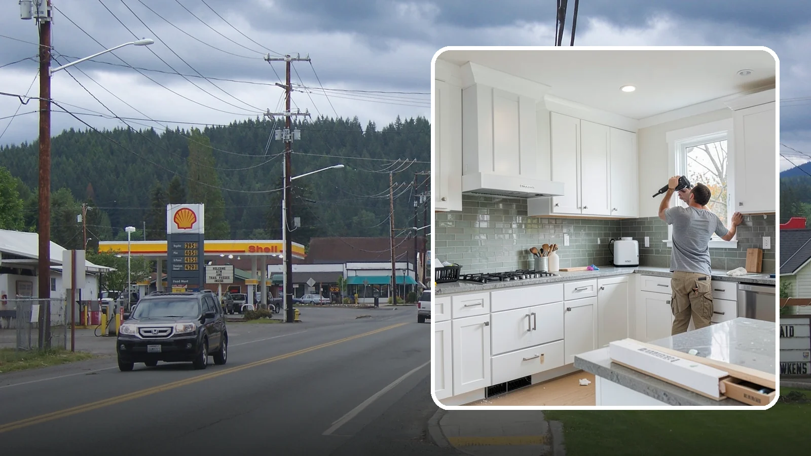 Backsplash Installation in Granite Falls, Snohomish County, WA - Installing a tile or slab backsplash that protects your walls and adds a finished design accent.