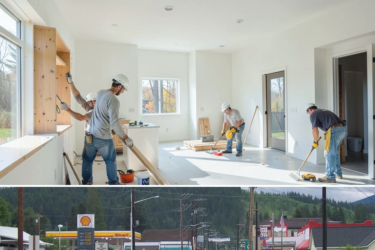 Backsplash Installation in Granite Falls, Snohomish County, WA - Backsplash work fits any season and is a great finishing step once counters and cabinets are set.